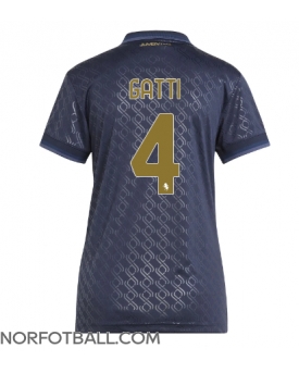 Billige Fotballdrakt Juventus Federico Gatti #4 Replika Tredjedrakt Dame 2024-25 Kortermet